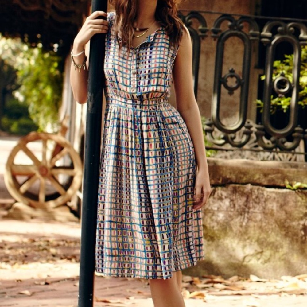 Plenty by Tracy Reese Sunchecked Dress